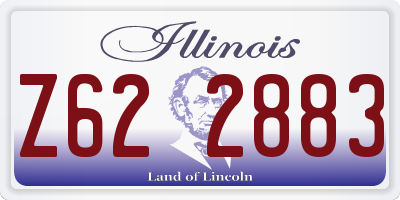 IL license plate Z622883