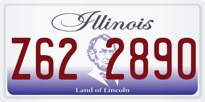 IL license plate Z622890