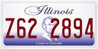 IL license plate Z622894