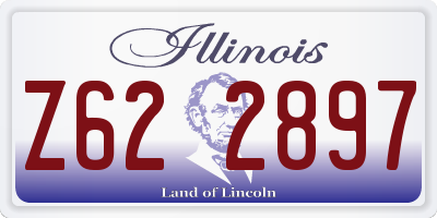 IL license plate Z622897