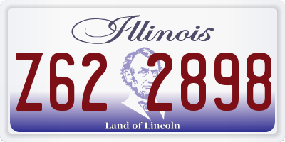 IL license plate Z622898