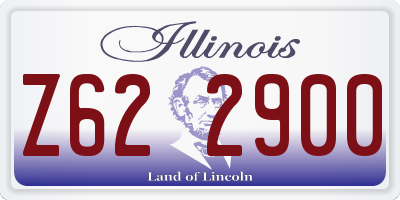 IL license plate Z622900