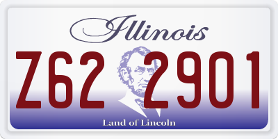 IL license plate Z622901