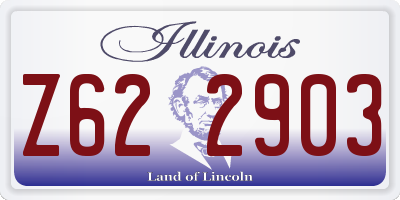 IL license plate Z622903