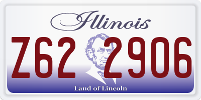 IL license plate Z622906