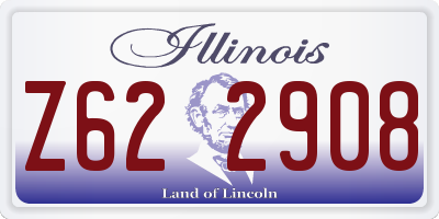 IL license plate Z622908