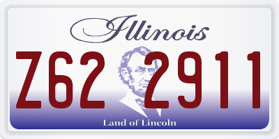 IL license plate Z622911