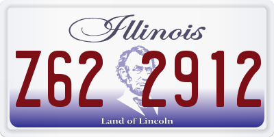 IL license plate Z622912