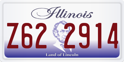 IL license plate Z622914