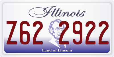 IL license plate Z622922