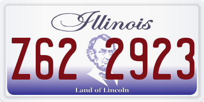 IL license plate Z622923