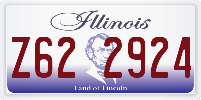 IL license plate Z622924