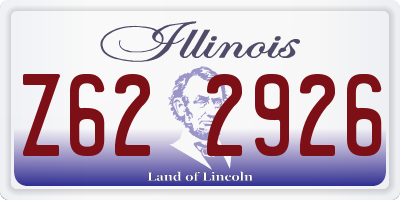 IL license plate Z622926