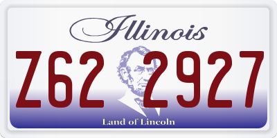 IL license plate Z622927