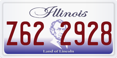 IL license plate Z622928
