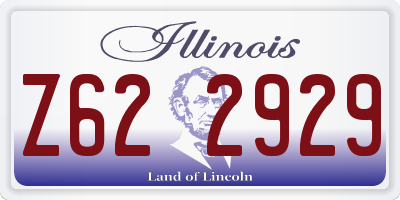 IL license plate Z622929