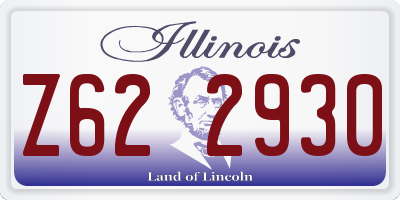 IL license plate Z622930
