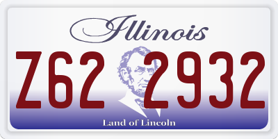 IL license plate Z622932