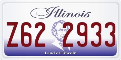 IL license plate Z622933