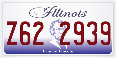 IL license plate Z622939