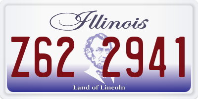 IL license plate Z622941