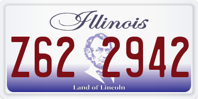 IL license plate Z622942
