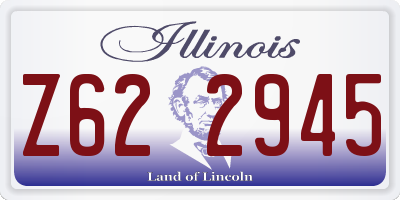 IL license plate Z622945