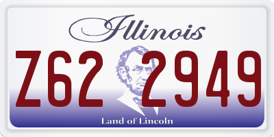 IL license plate Z622949