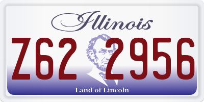 IL license plate Z622956