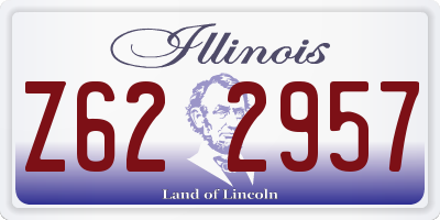 IL license plate Z622957