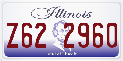 IL license plate Z622960