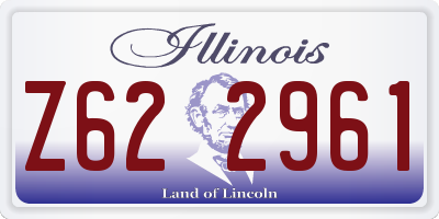 IL license plate Z622961