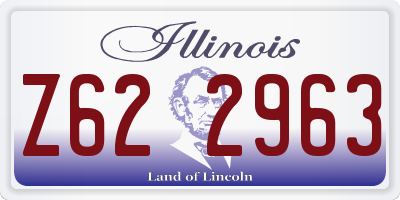 IL license plate Z622963