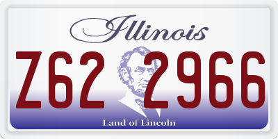 IL license plate Z622966