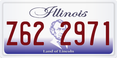 IL license plate Z622971