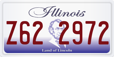 IL license plate Z622972
