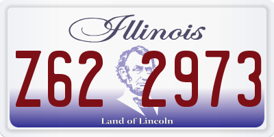 IL license plate Z622973