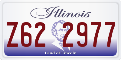 IL license plate Z622977