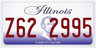 IL license plate Z622995