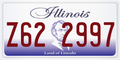IL license plate Z622997