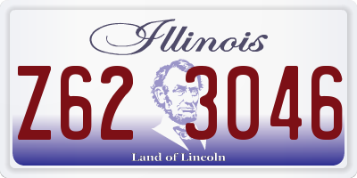IL license plate Z623046