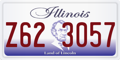 IL license plate Z623057