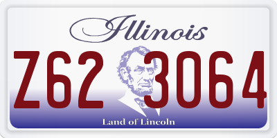 IL license plate Z623064