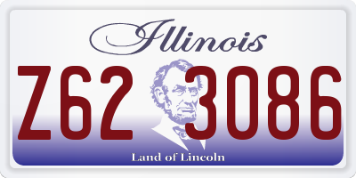 IL license plate Z623086