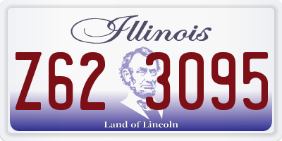 IL license plate Z623095