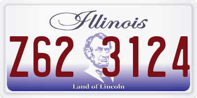 IL license plate Z623124