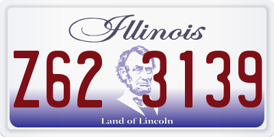 IL license plate Z623139
