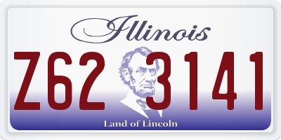 IL license plate Z623141