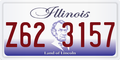IL license plate Z623157