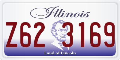 IL license plate Z623169
